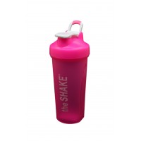 FixtureDisplays® Portable Loop Top Shaker Bottle 20 Ounce 15816-PINK