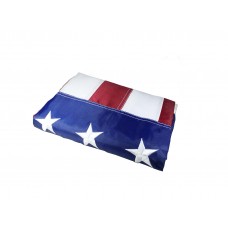 FixtureDisplays® US America Flag United State Flag W/ Embroidered Star 15919