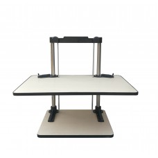 FixtureDisplays® Height Adjustable Standing Desk Ergonomic Sit Stand Desk Solution 16103