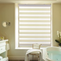 FixtureDisplays® Light Filter Pleated Fabric Shade, Blind Window, Pale Yellow, 45.6