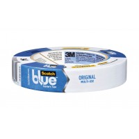 FixtureDisplays® 3M 2090-24B 24MM X 55M BLUE LONG MASK TAPE S/W MINI PALLET (162ROLLS) 17037