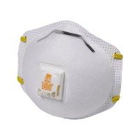 FixtureDisplays® 3M 8511HB1-C SANDING AND FIBERGLASS VALVED RESPIRATOR PK 1/10 17099