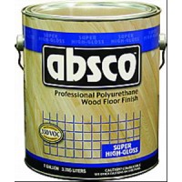 FixtureDisplays® ABSOLUTE 89501 1G GLOSS ABSCO POLYURETHANE WOOD FLOOR FINISH 350 VOC 17366