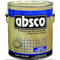 FixtureDisplays® ABSOLUTE 89511 1G SATIN ABSCO POLYURETHANE WOOD FLOOR FINISH 350 VOC 17367