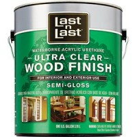 FixtureDisplays® ABSOLUTE 14001 1G SEMI GLOSS ULTRA CLEAR LAST N LAST WATERBORNE WOOD FINISH 275 VOC 17398