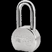 FixtureDisplays® AMERLOCK 703KA34875 SOLID STEEL,LONG SHACKLE PADLOCK 17585