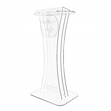 Clear Acrylic Lucite Podium Pulpit Lectern 1803-1+12152