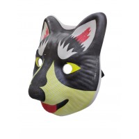 FixtureDisplays® Funny Dog PVC Mask Costume Accessory Child Kids Adult Jungle Animal Holloween 18343-DOG