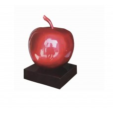 Fixtures Displays Resin Statues Home Decor Red Apple Polyresin Sculpture