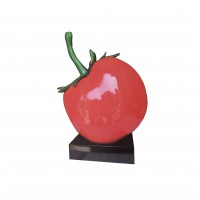 FixtureDisplays® Polyresin Tomato Vegetable Sculpture Series