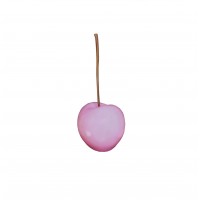 FixtureDisplays® Decorative Fancy Fake Fruit Pink Cherries Sculpture