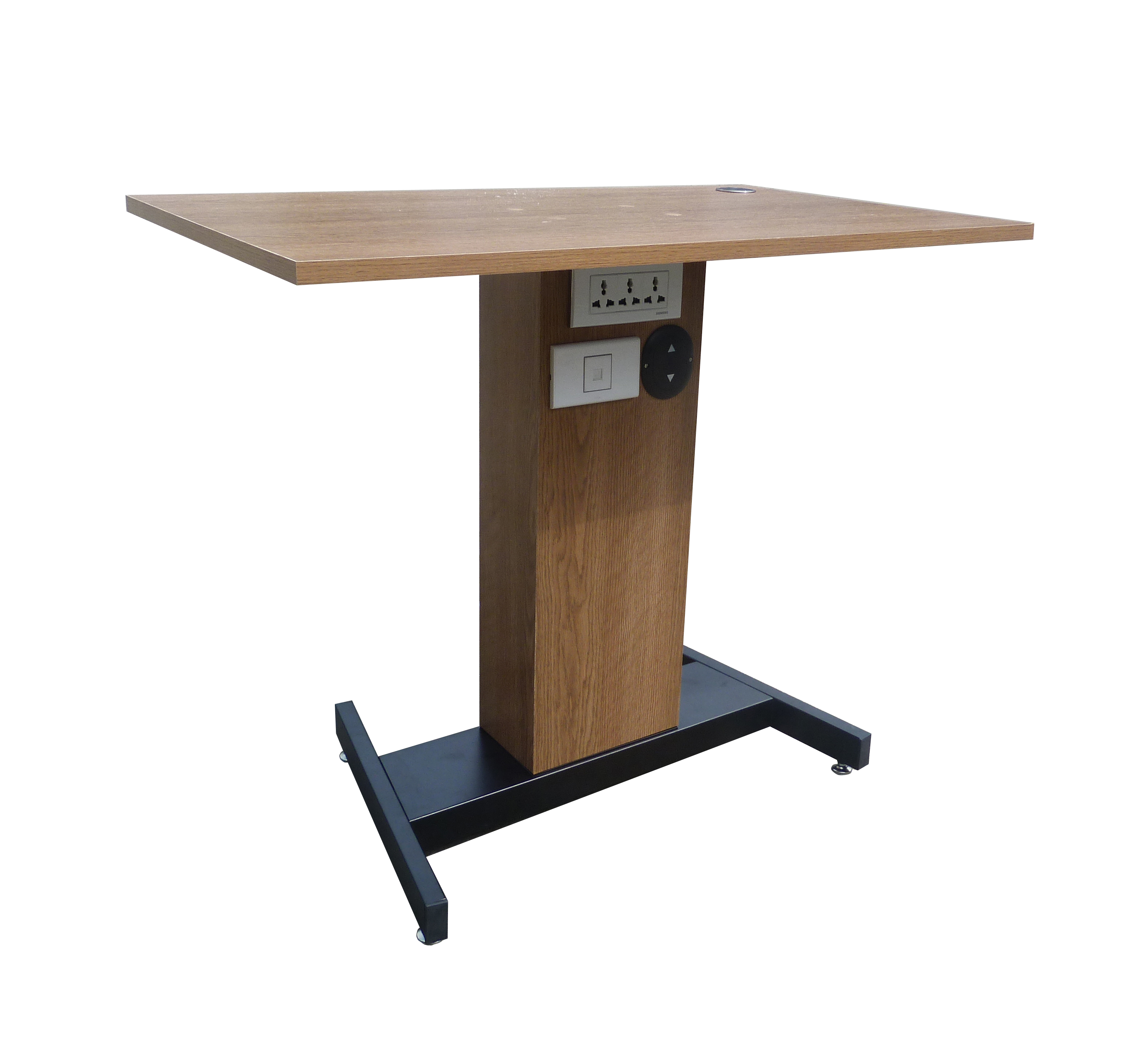 Adjustable Height Sit Stand Table Desk Workstation Computer