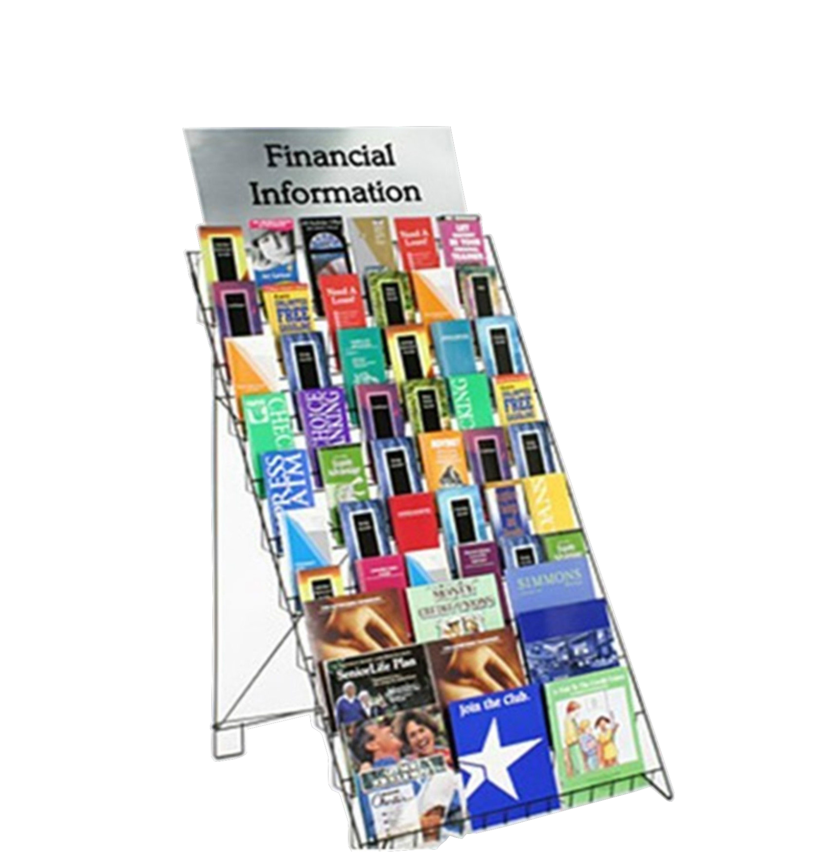 WIRE LITERATURE CD Magazine Rack Merchandise Calendar Retail Display
