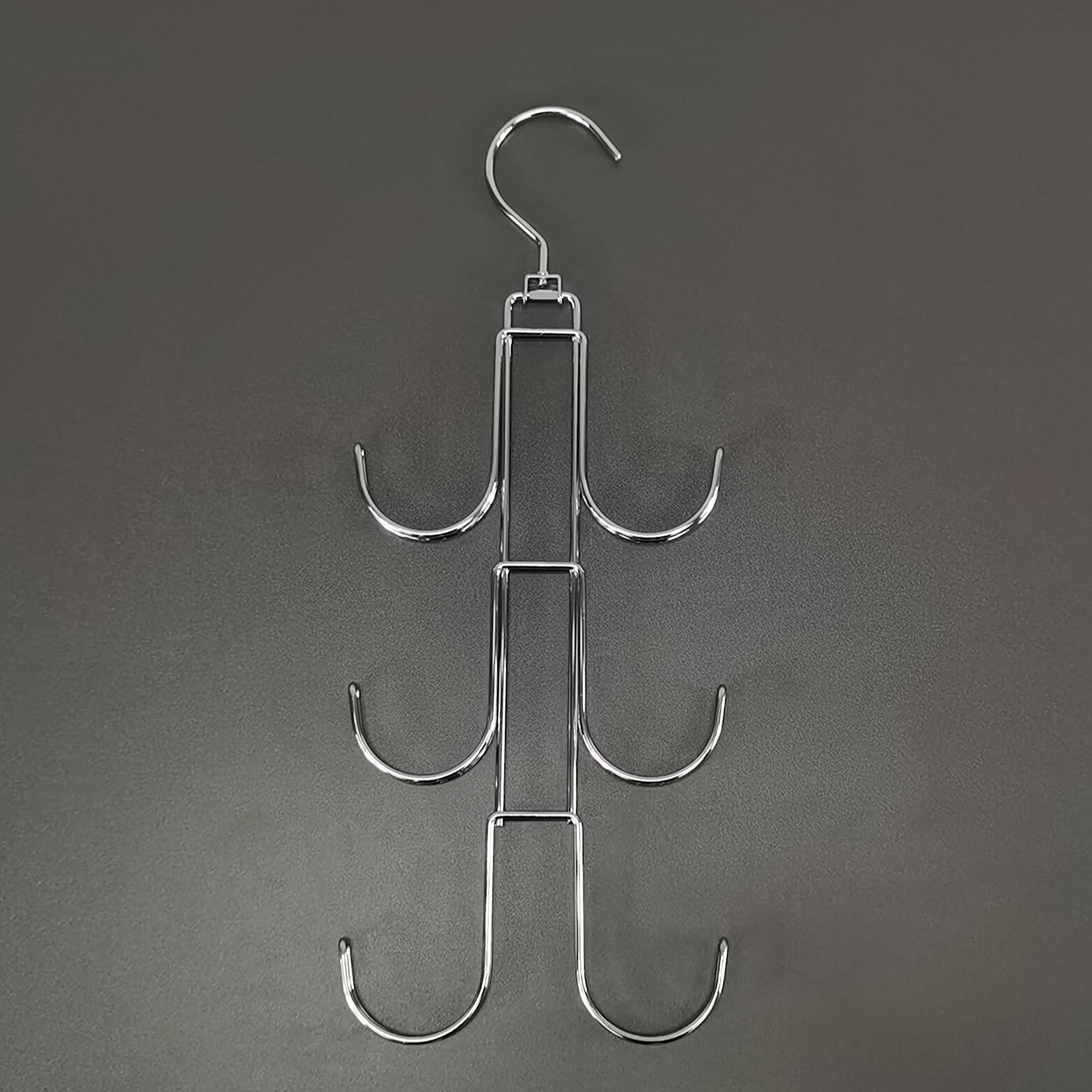 Doulbe Side Hanging U Hooks, 2PK Dual Wire Heavy Duty Silver Hanging Hooks  190715088728