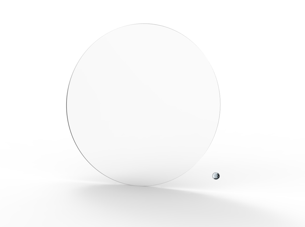 Clear Acrylic Plexiglass Lucite Circle Round Disc Popularne super mile widziane